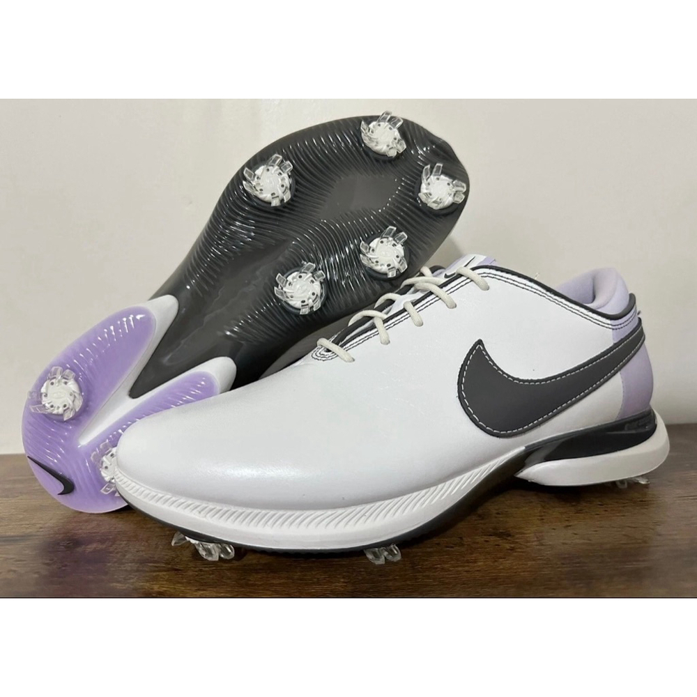 Nike Air Zoom Victory Tour 2 NRG White Violet Golf Shoes Size 9.5 DJ6570-105